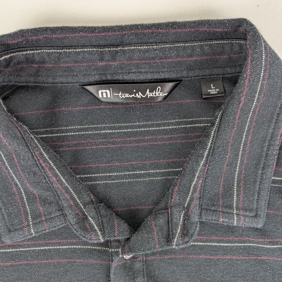 Lot Of 5 Travis Matthew Polo Shirt Mens Size L Large Golf Performance - Picture 7 of 10